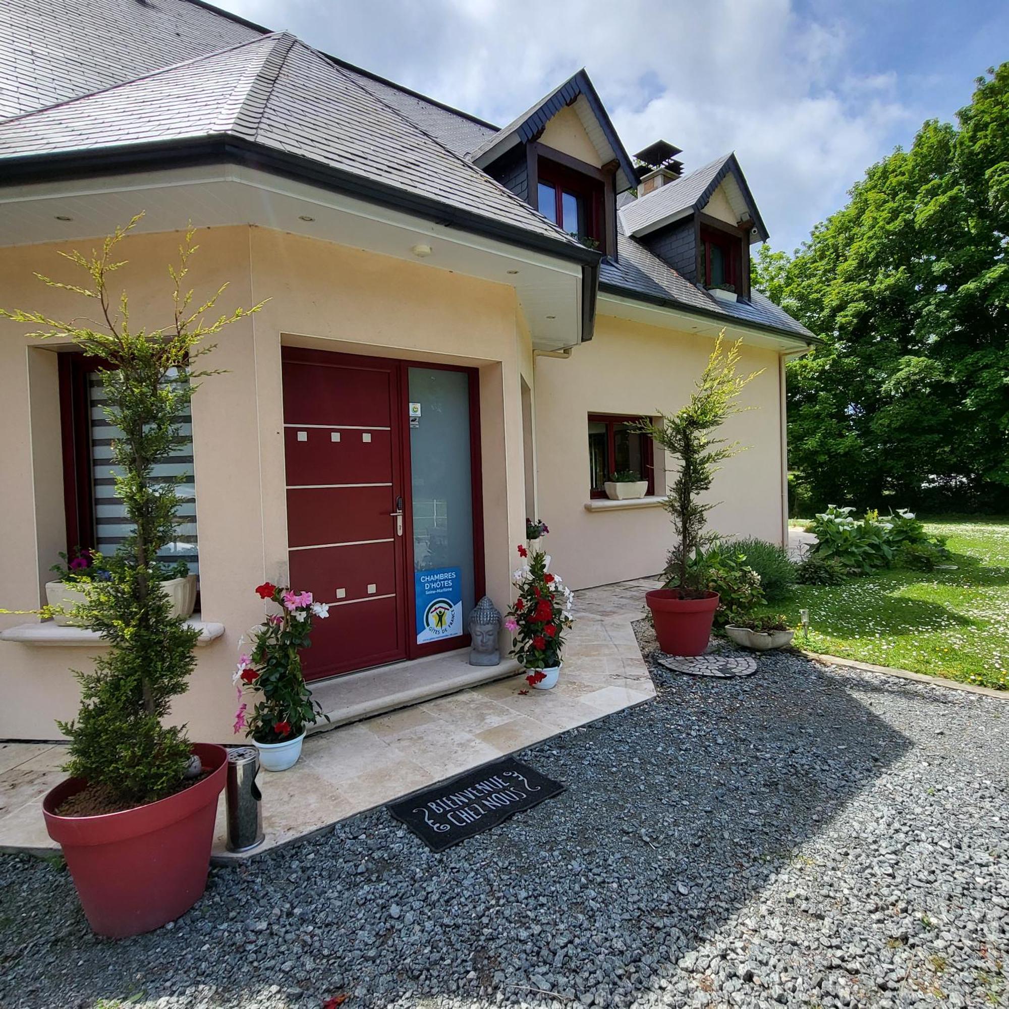 Chez Kate Et Lolo Bed and Breakfast Senneville-sur-Fécamp Eksteriør billede